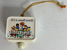 Walt Disney World It's A Small World Pull String Music Box Vintage Tested WORKS picture
