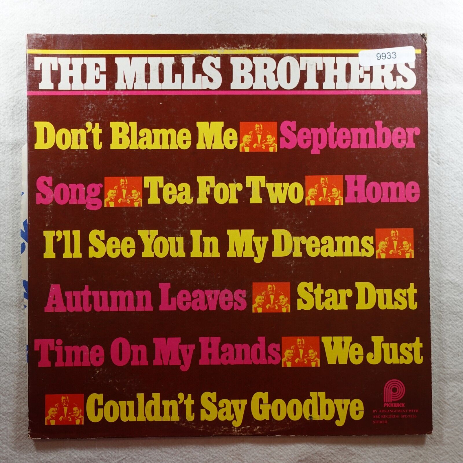 The Mills Brothers Self Titled   Record Album Vinyl LP