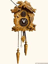 Kendal Handcrafted Oak Wood Cuckoo Clock EUC picture