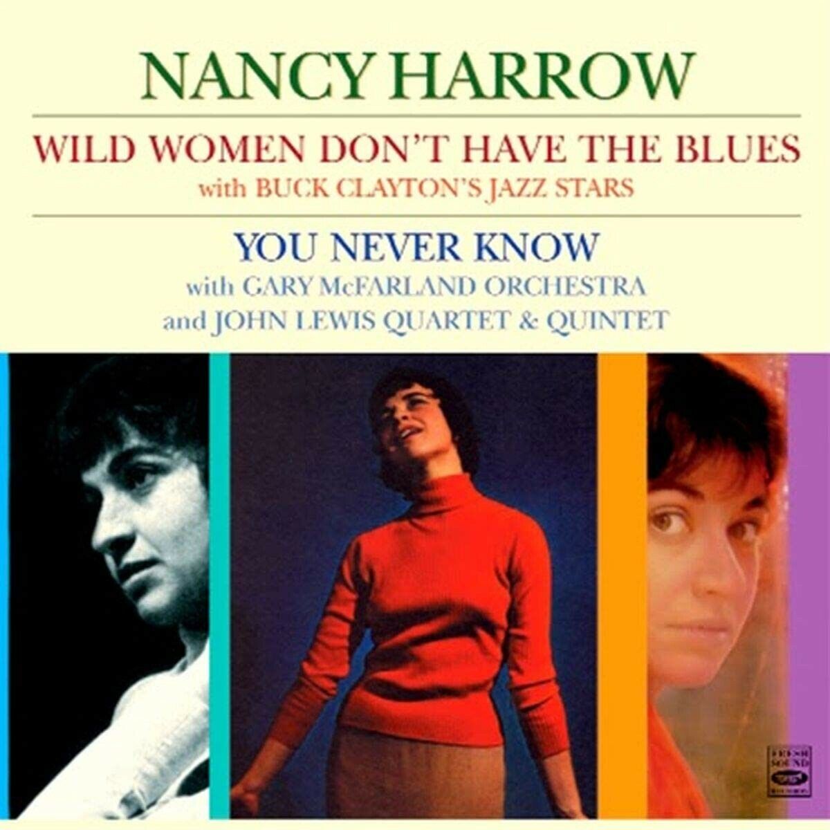 Nancy Harrow Wild Women Don't Have The Blues + You Never Know (2 LP On 1 CD)