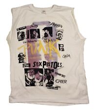 Punk Rock Collage Vintage T-Shirt – Various Early Punk Bands on Vintage T-shirt picture