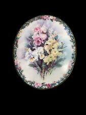 Vintage 1998 Exquisite by Lena Liu Floral Cameos Music Box. Ardleigh Elliott picture