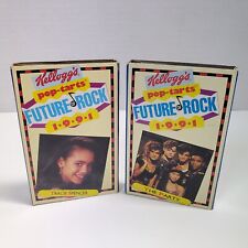 CASSETTE TAPES LOT OF 2 KELLOGG'S POP TARTS FUTURE OF ROCK 1991  picture