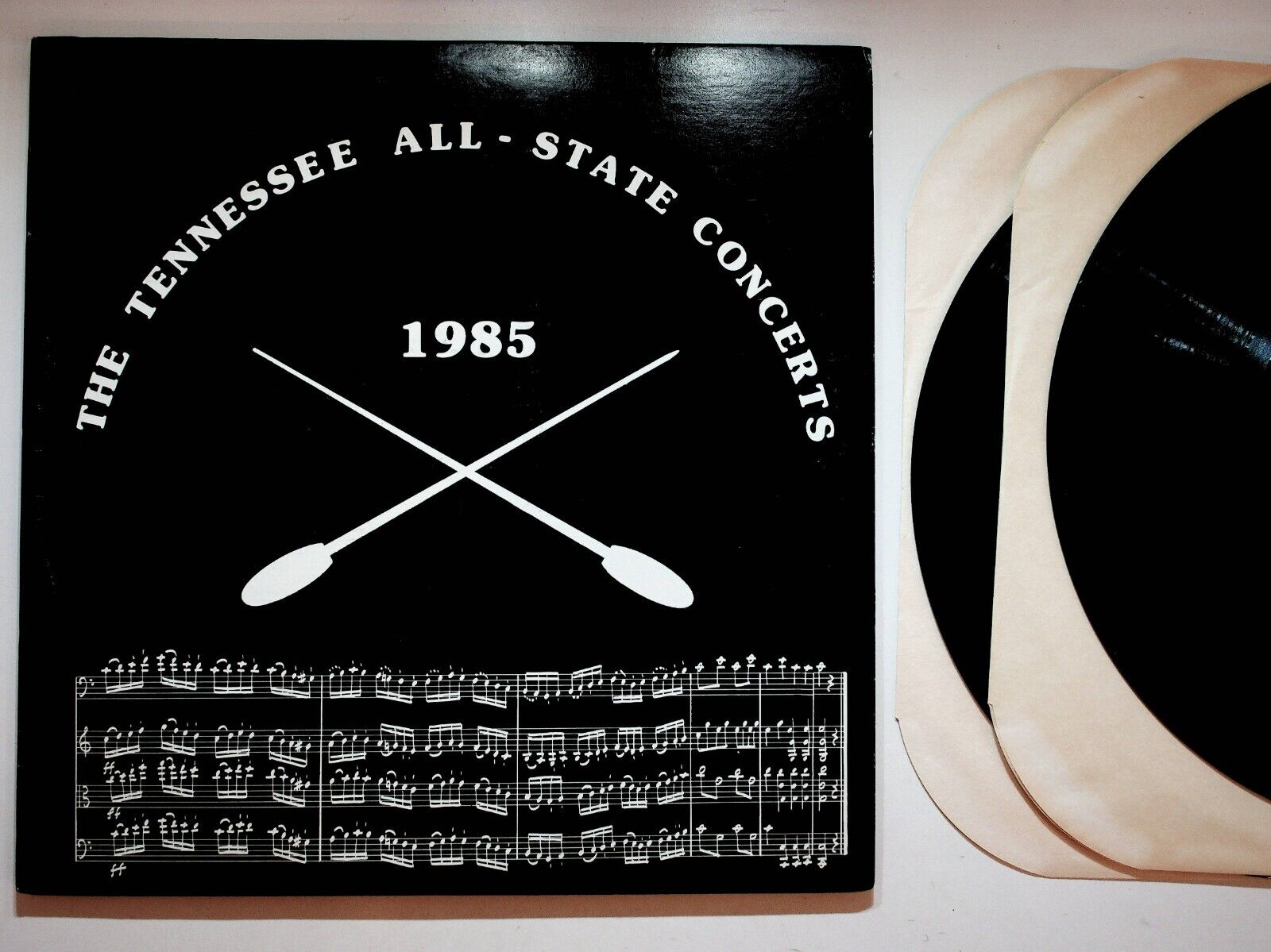 1985 Tennessee All-State Concert Jazz Band Chorus Vinyl 2-LP Record Gatefold VG+