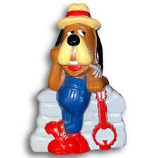 🌟1980s Vintage Jasper T. Jowls Chuck E. Cheese Plastic Bank Hound Dog w/Banjo🌟 picture