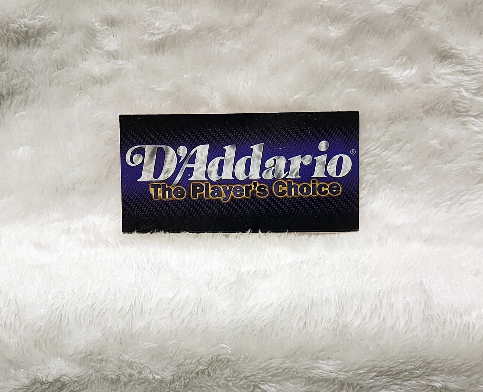 D\'Addario Guitar Strings *The Player\'s Choice* Sticker...NOS
