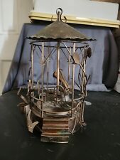 Vintage Copper Metal Gazebo Music Box (Not Working) picture