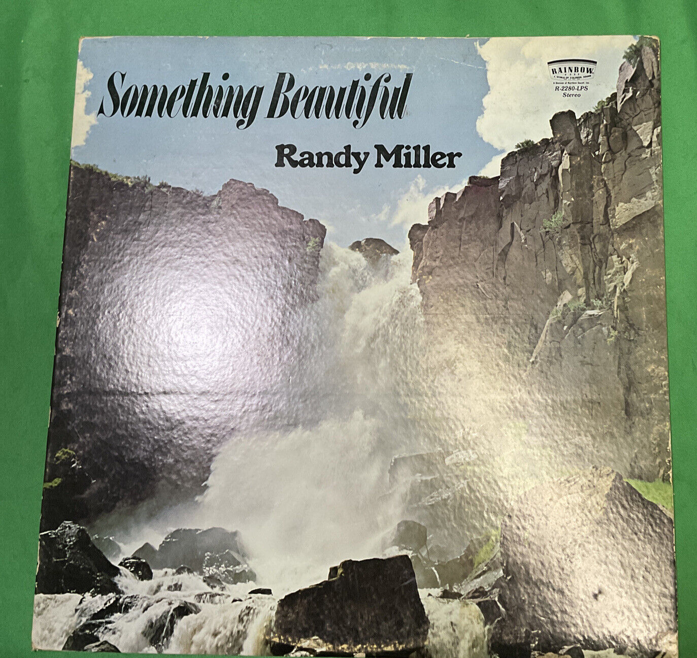 VTG RANDY MILLER Something Beautiful  RAINBOW RECORDS LP Stereo