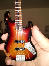 JACO PASTORIUS - Fender Sunburst Custom 1:4 Scale Replica Bass Guitar~Axe Heaven picture