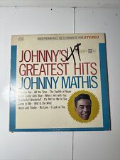 1962 Johnny Mathis Johnny's Greatest Hits CS 8634 picture