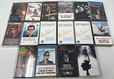 Vintage Roy Orbison Cassette Tapes Lot of 16 Very Good Condition Most Unplayed picture