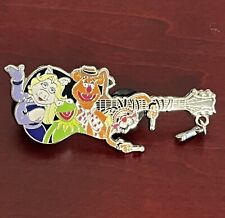 Disney Parks 2009 The Muppets Gang Guitar Series Kermit Animal Miss Piggy Pin picture