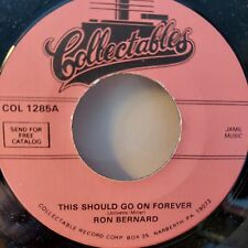Ron Bernard, This Should Go On Forever / Pardon, Mr. Gordon / 7