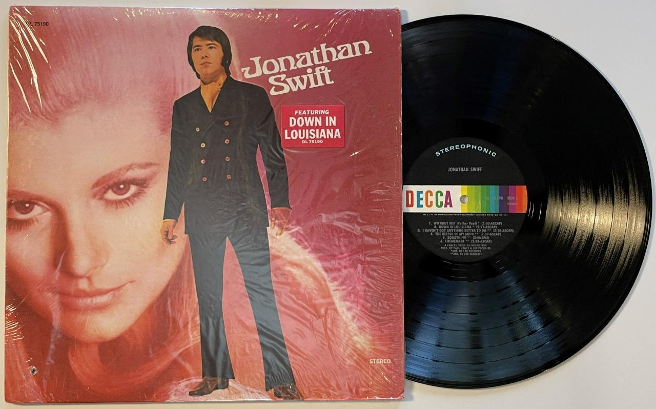 Jonathan Swift s/t LP EX+ Decca Pop Rock (1970) in shrink +hype