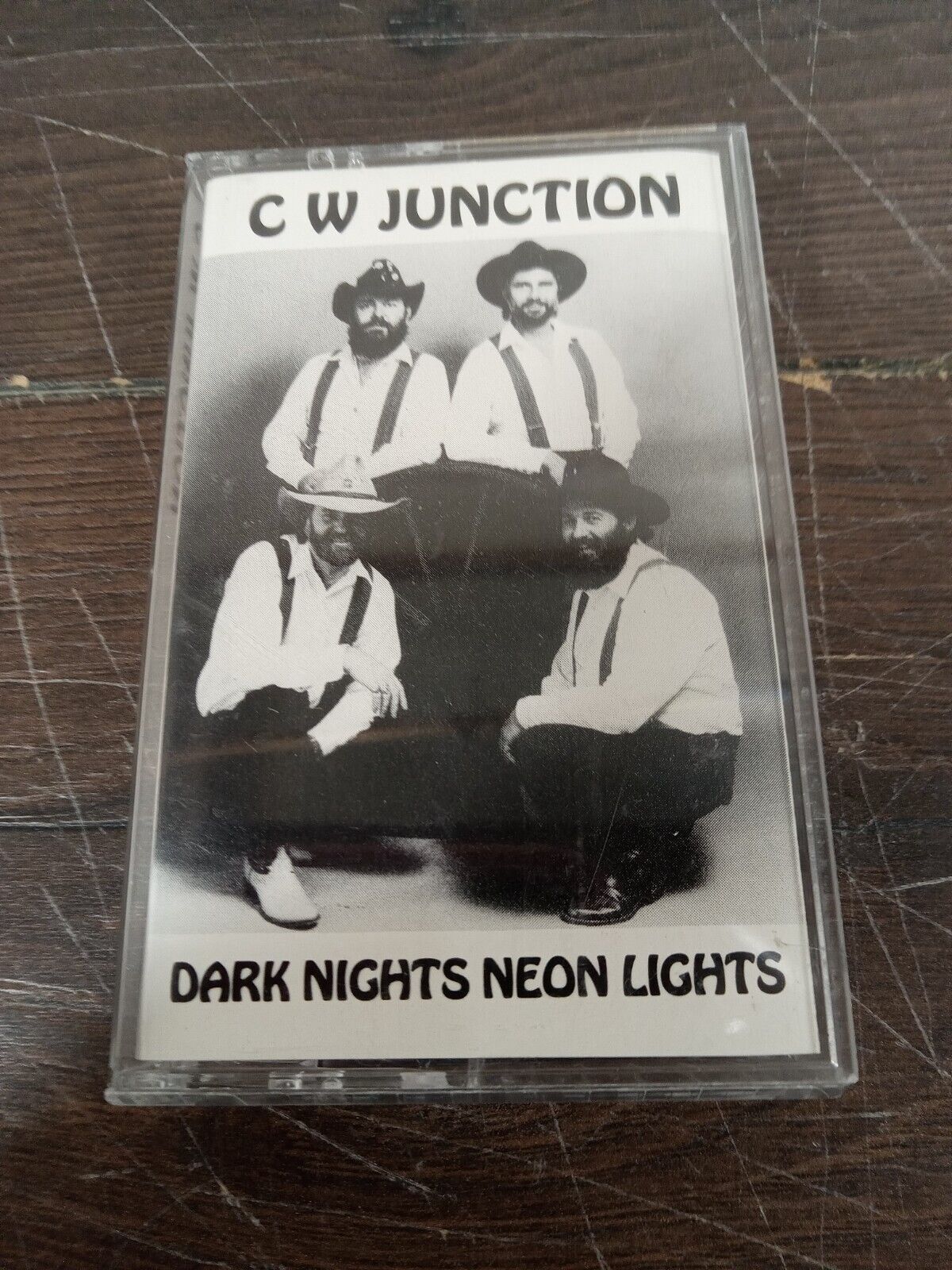 C W Junction - Dark Nights Neon Lights Cassette Tape (1989 Imagineering Studios)