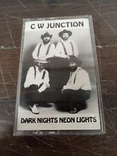 C W Junction - Dark Nights Neon Lights Cassette Tape (1989 Imagineering Studios) picture