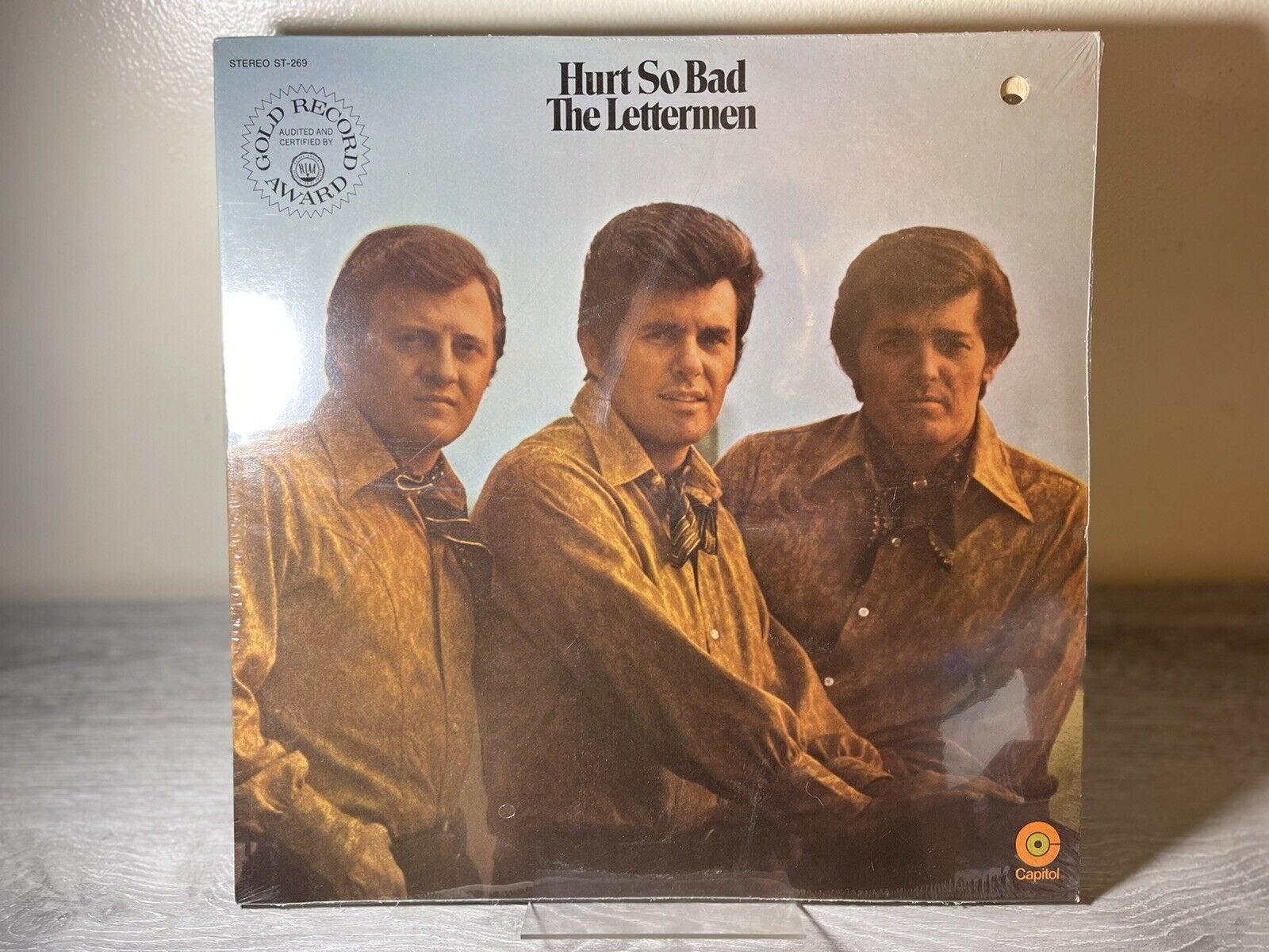 THE LETTERMEN  - Hurt So Bad - Vinyl LP 1969 Capitol Records ST-269 Pop SEALED