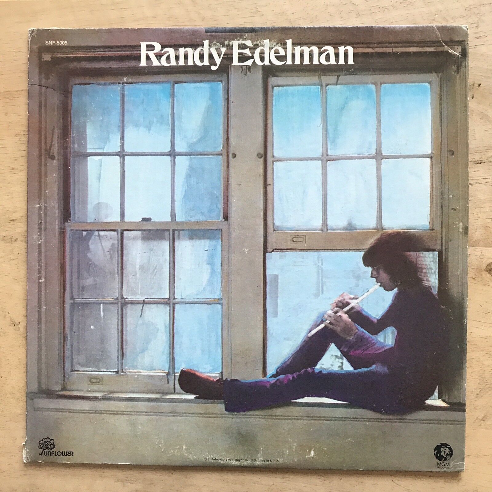 Vintage Randy Edelman ‎– Randy Edelman 1976 Vinyl LP Record