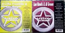 2 LEGENDS KARAOKE CDG DISCS ARETHA FRANKLIN/GLADYS KNIGHT/LOU RAWLS R&B SOUL  picture