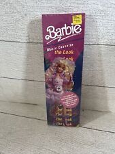Vintage Barbie music cassette The Look longbox rare Box Sealed Mattel New NOS picture