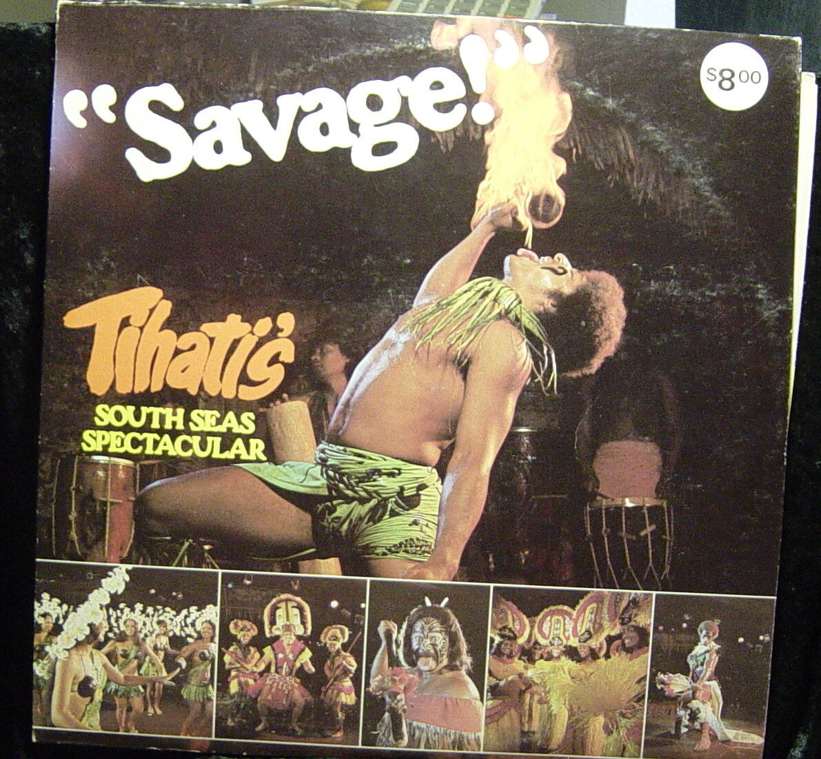Tihatis South Sea Spectacular-Savage -HULA HIPS dance instruction-ALOHA AIRLINES