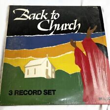 Back to Church 3 Record Set LP Vintage 1990 Malaco Music picture