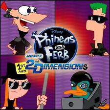 Across the 1st & 2nd Dimensions by Phineas and Ferb (CD, Aug-2011, Walt Disney) picture