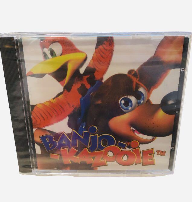 RARE The Great Adventure of Banjo and Kazooie N64 Original Soundtrack Unopened