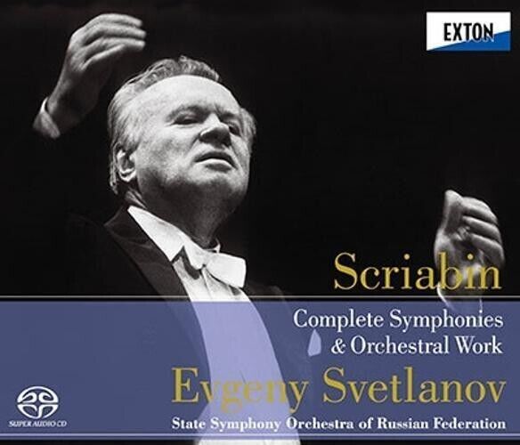 Evgeny Svetlanov Scriabin Complete Symphonies 3 SACD Hybrid TOWER RECORDS JAPAN