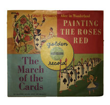 1951 Walt Disneys Golden Record The March Of The Cards Painting The Roses Red picture