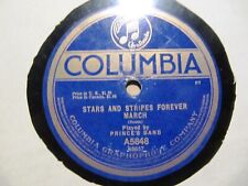 1918 SOUSA March THE STARS AND STRIPES FOREVER/ National Emblem Columbia A5848 picture
