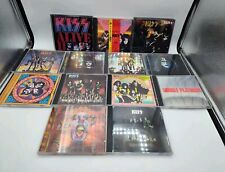 LOT of 13 KISS CD'S OOP CASABLANCA Dressed To Kill ALIVE Destroyer Clean Discs picture