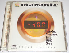 Marantz High End Audiophile Test Demo Disc SACD First Edition Super Audio CD picture
