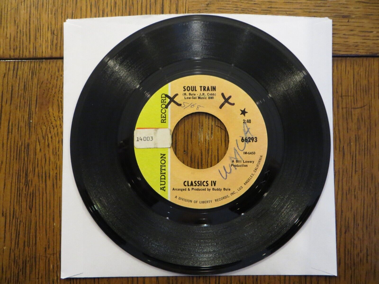 Classics IV – Soul Train / Strange Changes - 1968 - Imperial 66293 7\