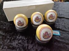 The Beatles BASEBALLS sealed mint OFFICIAL set of 4 YELLOW SUBMARINE balls picture