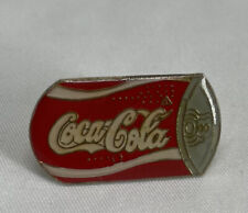 Coca Cola Tin - Metal Pin Color - Vintage 90s picture