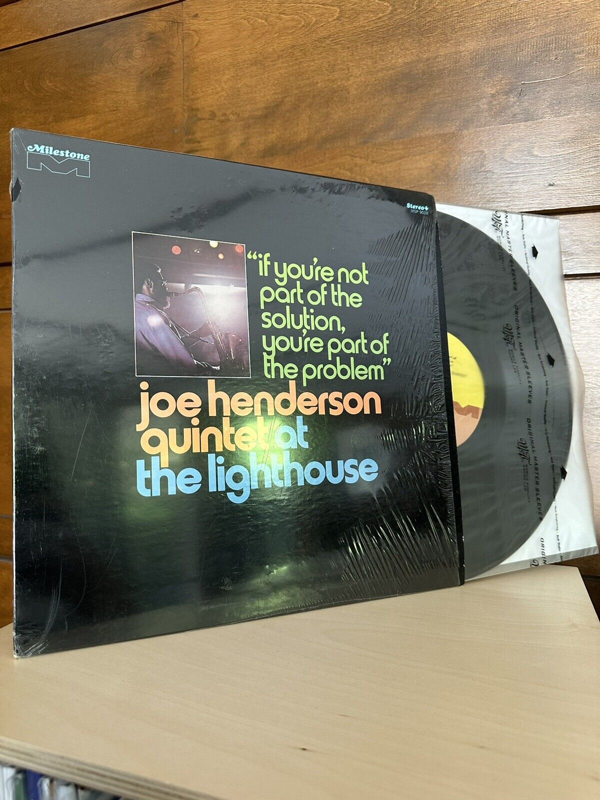Joe Henderson - At The Lighthouse LP - Milestone - MSP 9028 NM/VG