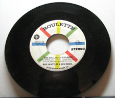45 RPM Single--  BUD WATTLES:  THE BALLAD OF PALADIN + MAVERICK picture