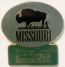 Missouri Buffalo Disneyland Canoe Races 2022 Cast Disney Pin B06 picture
