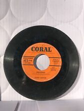 Eileen Barton – Pretend / Too Proud To Cry - 45 rpm Record - Coral picture