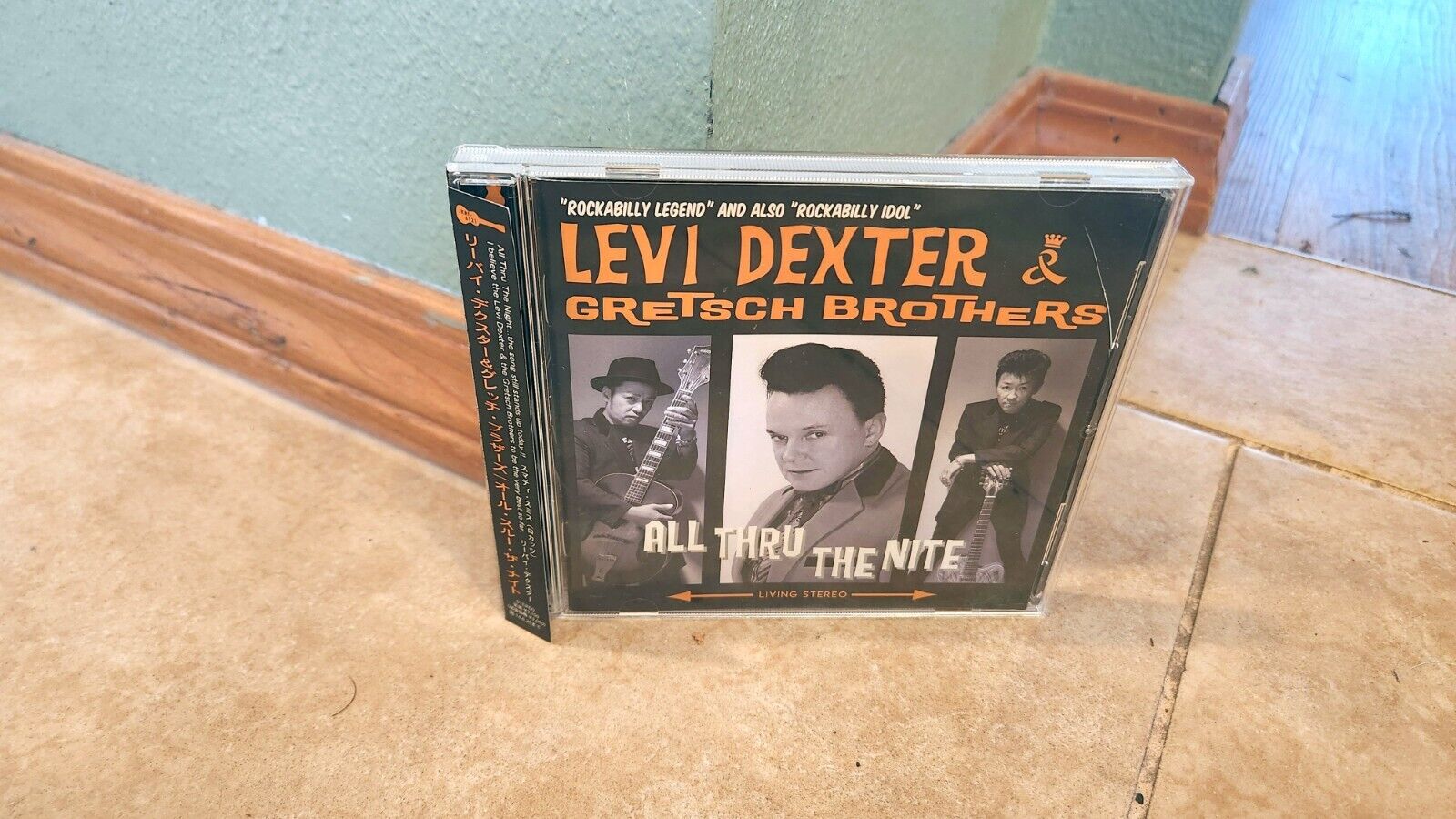 Levi Dexter & Gretsch Brothers All Thru The Nite cd Japan issue Through Night