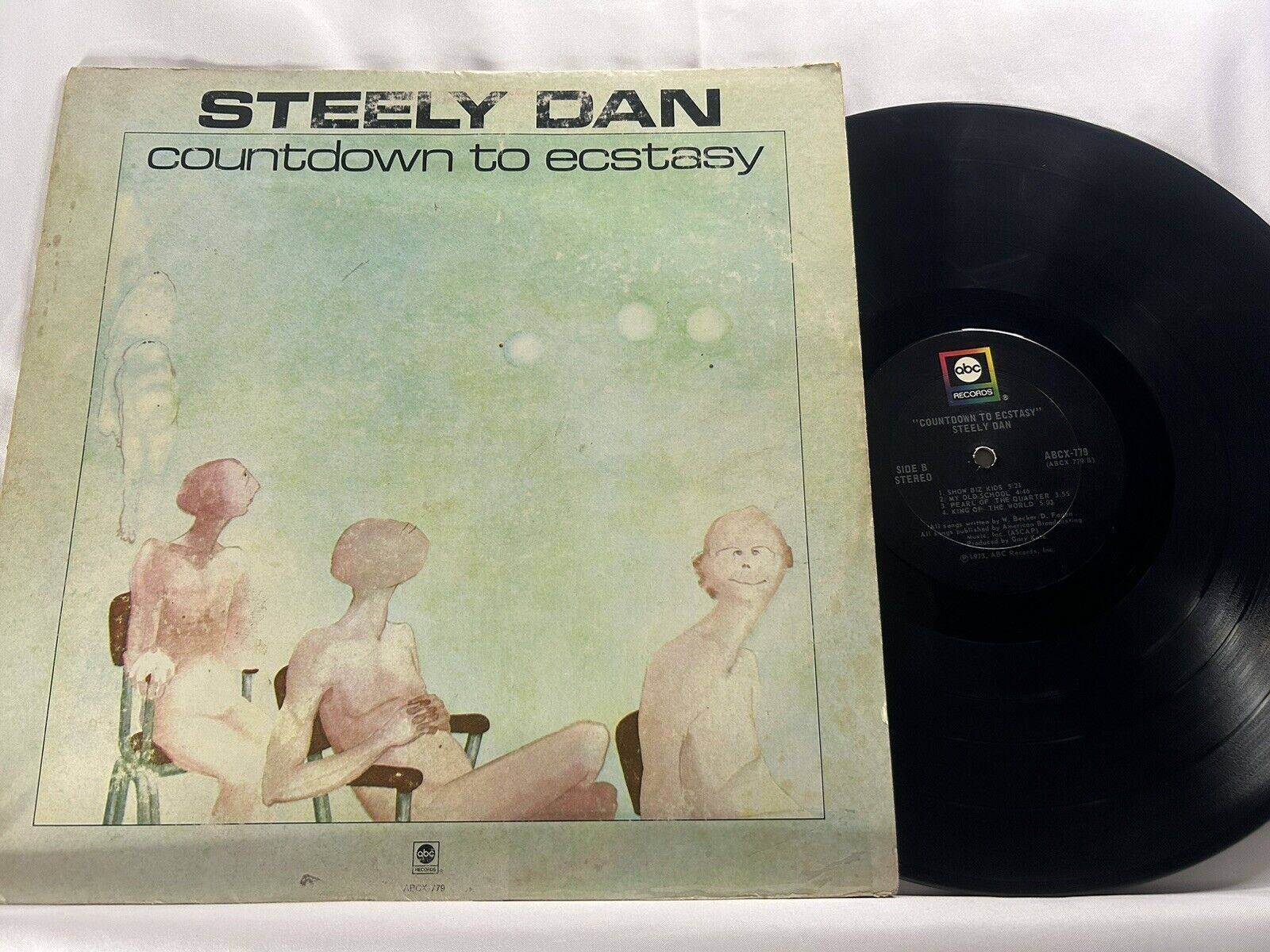 Steely Dan Countdown to Ecstasy ABCX 779 My Old School No Barcode Tested VG VG