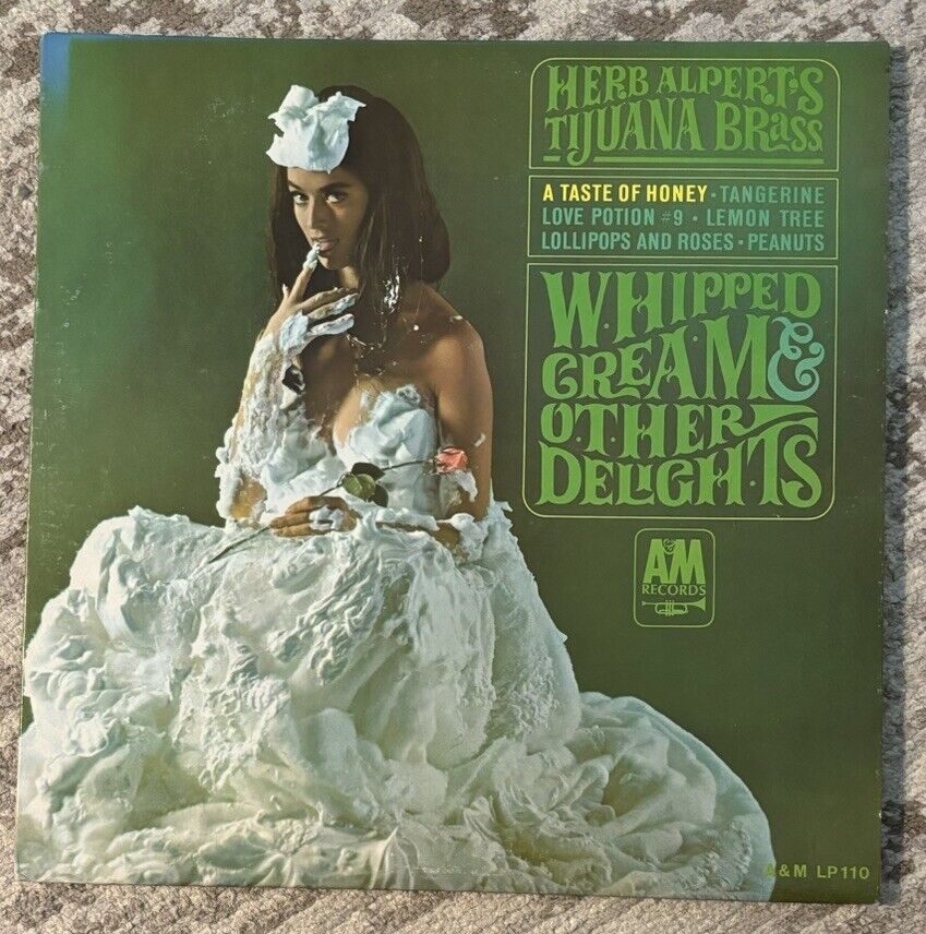 Herb Alpert “Whipped Cream and Other Delights”A&M LP 110 (1965) VG+ Vinyl LP