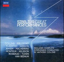 Sibelius Great Performances CD NEW Anthony Collins Fjeldstad Flagstad Gibson picture