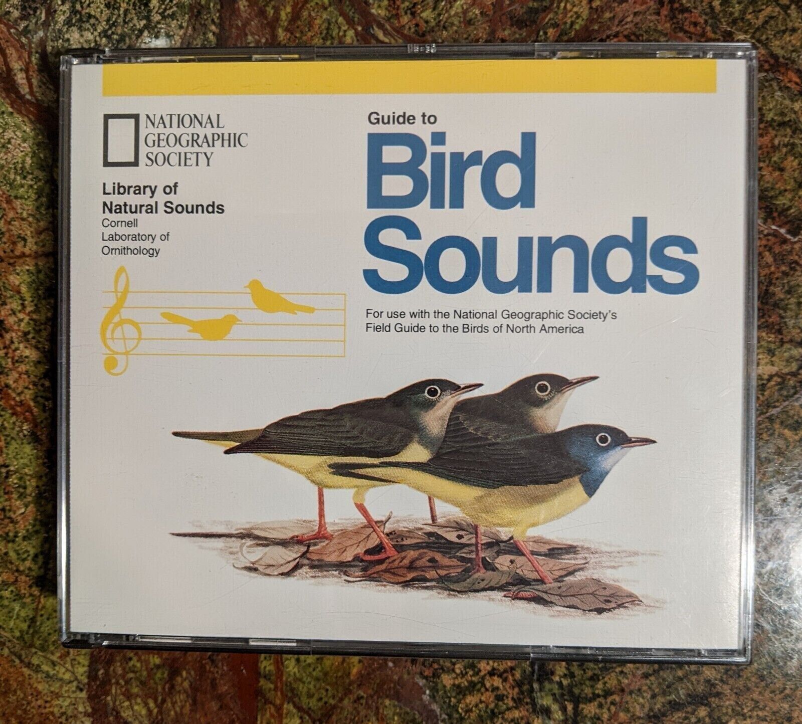 National Geographic Society Guide To Bird Sounds 2 CD set, Like New