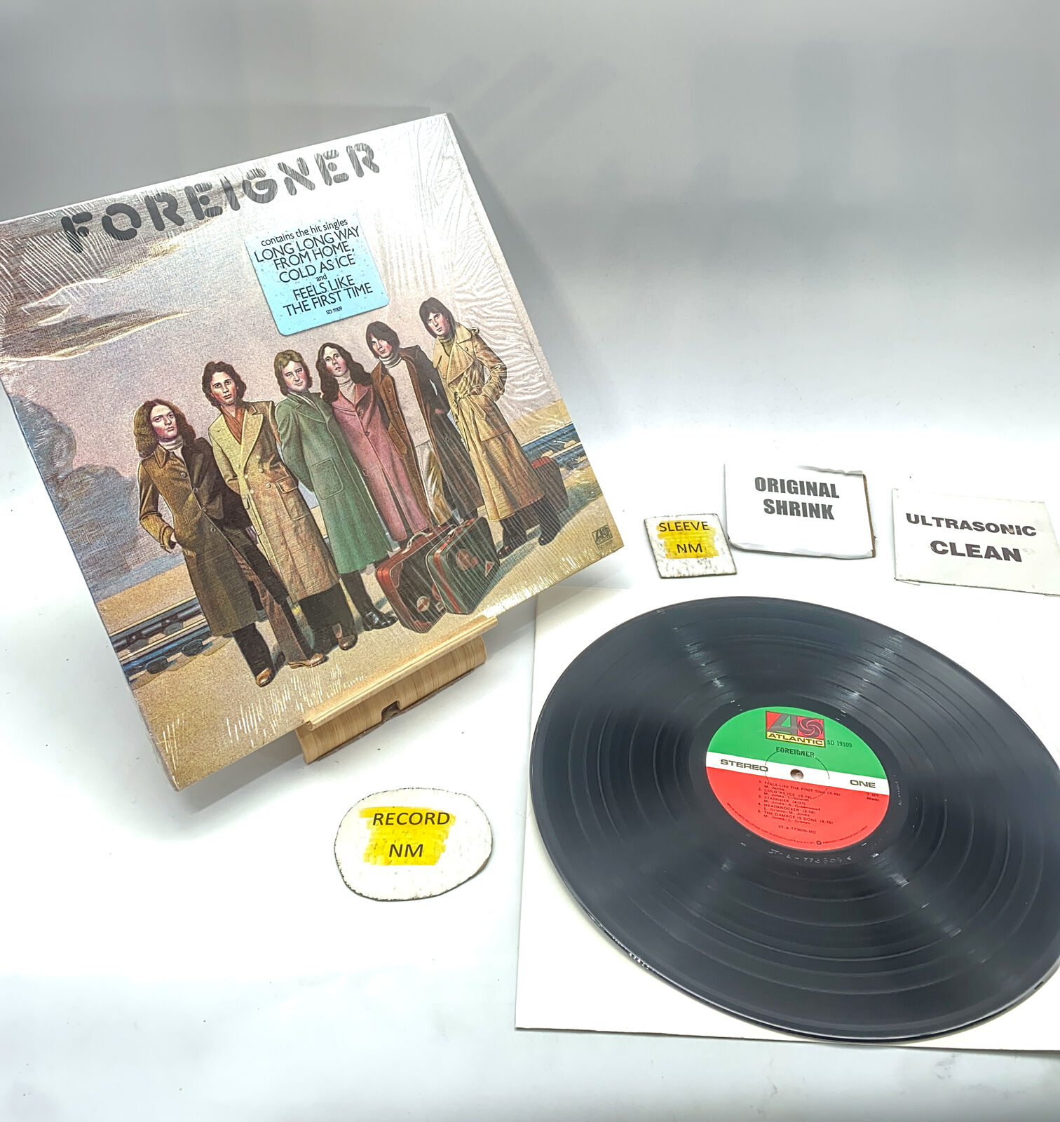 Foreigner - Self Titled 1977 NM/NM Ultrasonic Clean Vintage Vinyl