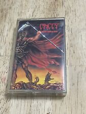 Vintage 1991 CANCER Death Shall Rise Cassette Tape Heavy Metal Rare Restless OOP picture