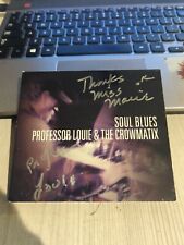 4 CD Lot Professor Louie & The Crowmatix - 2 Signed picture