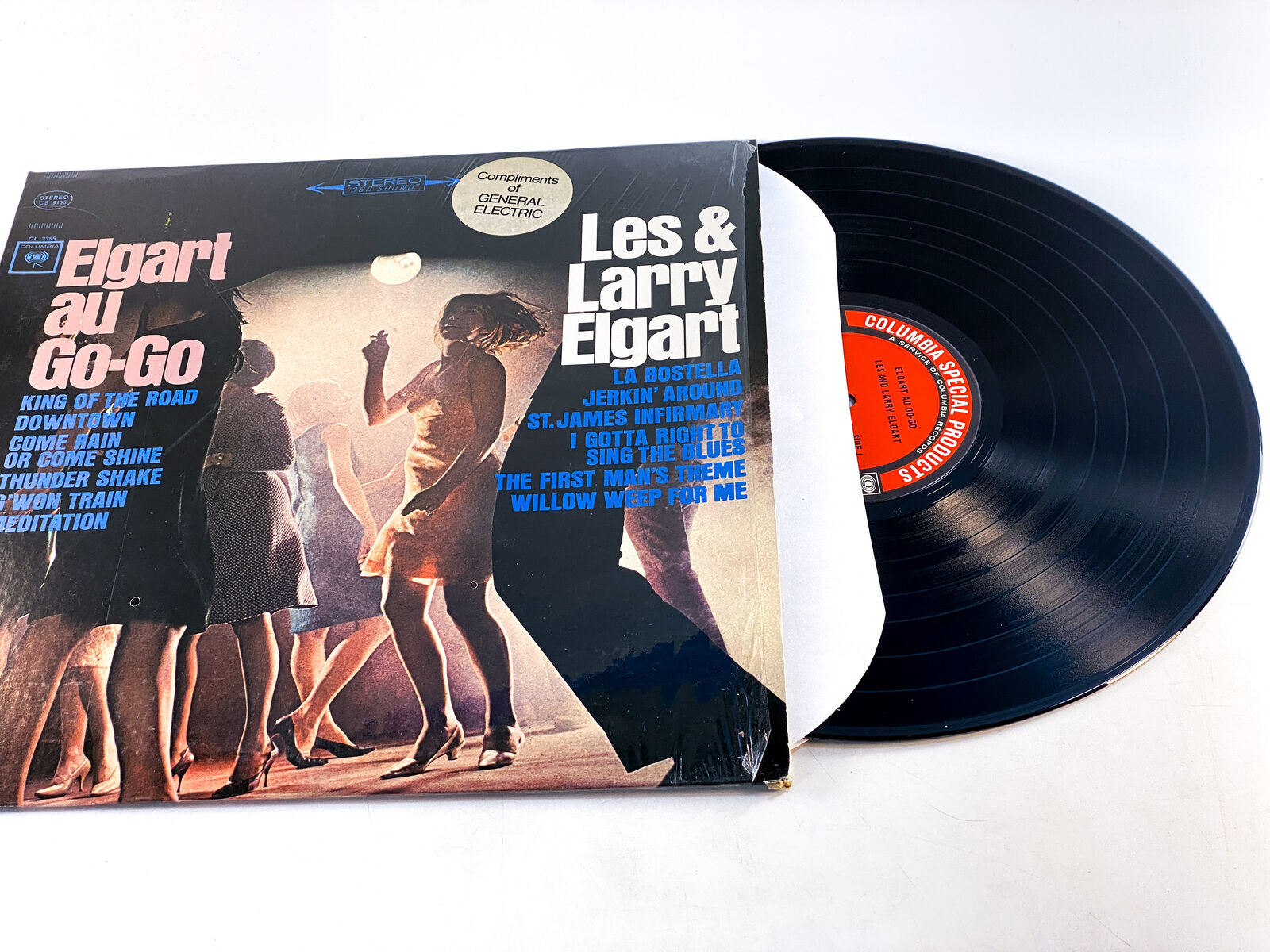 Les & Larry Elgart - Elgart Au Go-Go 1965 NM/NM Ultrasonic Clean Vintage Vinyl