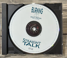 Vintage 1992 Burning Performed by Dolly Parton CD Straight Talk Promo picture